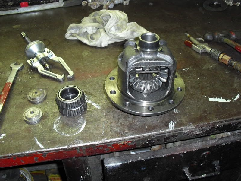 Rebuilding a gm 8 25 ifs differential 56k beware pic heavy truck